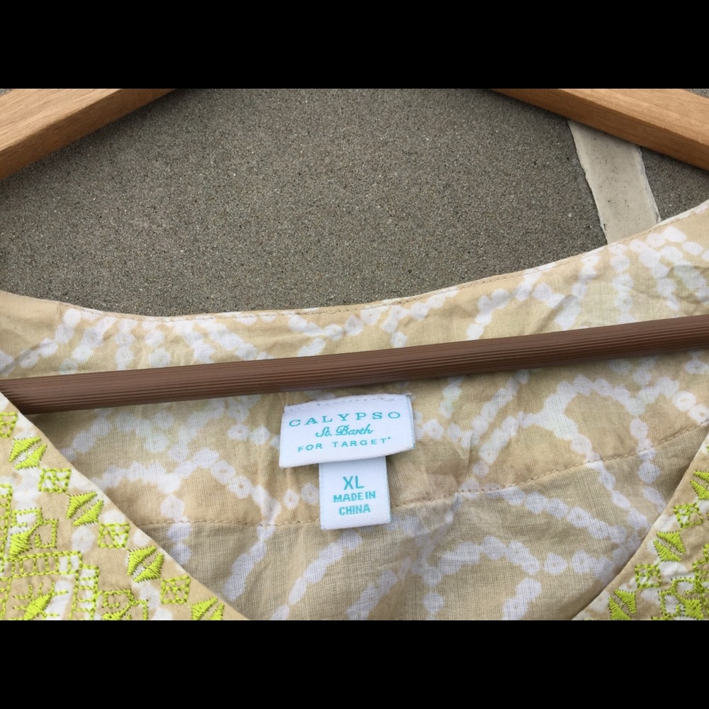 Lightweight Cotton Tunic With Pattern - image 4